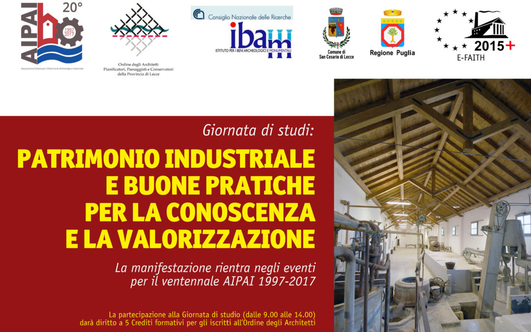 patrimonio industriale e buone pratiche per la conoscenza e la valorizzazione